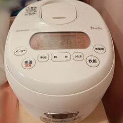 【譲渡先決定】炊飯器 アイリスオーヤマ 三合炊きの画像