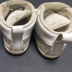 【アシックス】ファーストシューズ 13cm シャンパンゴールドの画像