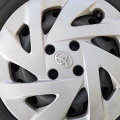 185/60R15 ホイールキャップ付き　タイヤ4本セット
