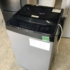NO B193  🌈福岡市内配送設置無料✨🌈2022製 ニトリ 6kg全自動洗濯機(NTR60BK ブラック) 風乾燥機能の画像