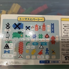ニューブロック　トーマスとパーシー(欠品あり)の画像