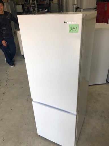 NO B192 🌈福岡市内配送設置無料✨🌈ハイセンス 冷蔵庫 幅49cm