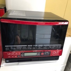 日立 スチームオーブンレンジ ヘルシーシェフ 31L レッド MRO-SS8 Rの画像
