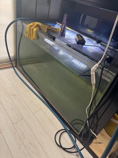 アクリル水槽 1200×850×h600 大型水槽オーバーフロー水槽熱帯魚大型魚