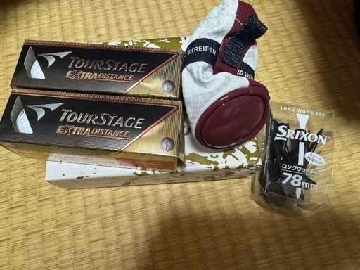 ゴルフクラブ全セット　ゴルフケースとおまけ付き