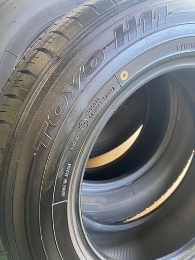バン用155/80R14 88S サマータイヤ4本セット 新古品 新品バルブ付