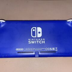 【美品】Nintendo Switch lite 本体　ブルー （スイッチ ライト）の画像