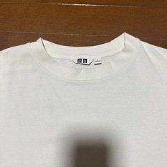 UNIQLO U ホワイト Tシャツ L メンズ　ユニクロ　半袖　エアリズムの画像