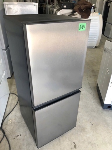 NO B204 ?福岡市内配送設置無料✨?冷蔵庫 シルバー AQR-14N-S [幅49.5cm /135L /2ドア /右開きタイプ