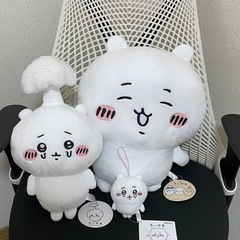 【SALE】【美品】ちいかわ　ぬいぐるみ 3点　アミューズメント品