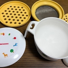 【中古品】離乳食用　調理器具
