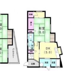 ☆神戸 垂水区 戸建 ☆初期費用無料☆ 3DK 66.30㎡　生...
