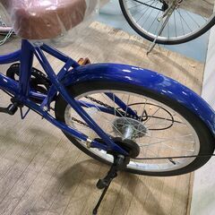 J9517Mixiu折りたたみ自転車folding bicycleブルー20インチ6段