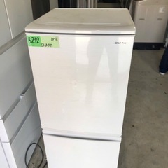 NO B212🌈福岡市内配送設置無料✨🌈SJ-D14E-W 冷蔵庫 ホワイト系 [137L /2ドア /右開き/左開き付け替えタイプ] の画像