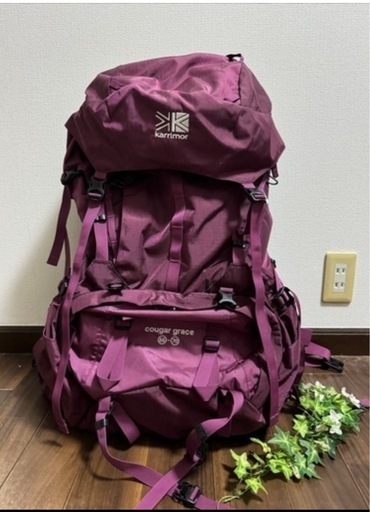【タグ付ほぼ未使用:カリマー】 ⚠️大型リュック