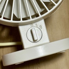 デスク用USB扇風機、無印良品の画像