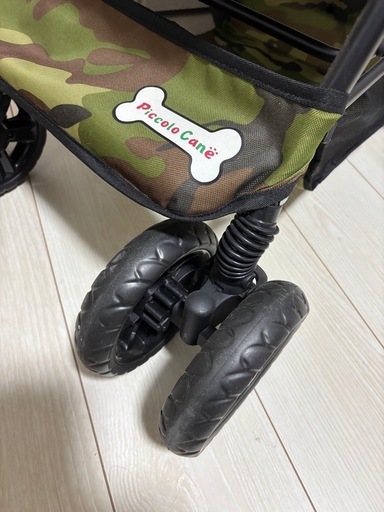 美品】ピッコロカーネ プリモ 迷彩 ペットカート 数回使用のみ