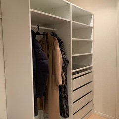 IKEA PAXワードローブ　クローゼットシェルフ 