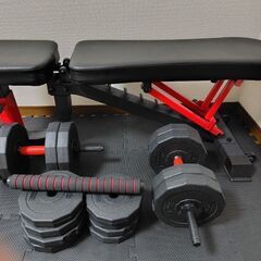 トレーニングベンチ&ダンベル