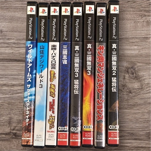PS2 宇宙刑事魂/THE 大量地獄/零/電車でGO!/ぼくのなつやすみ2他