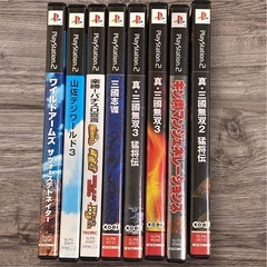 PS2 ソフト 8本　まとめ売り　