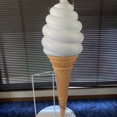 ソフトクリーム 特大 看板 置物 キッチンカー アイスクリーム ジェラート クレープ　の画像