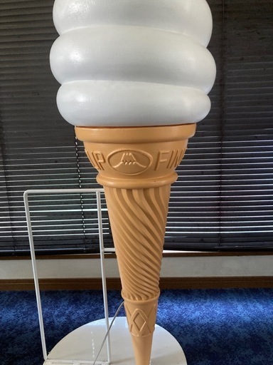 ソフトクリーム 特大 看板 置物 キッチンカー アイスクリーム