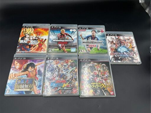 まとめ売り】◯PS3 PlayStation3 7本セット (買取マクサス福岡