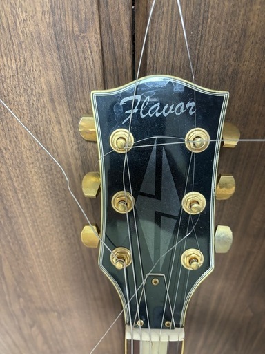 ギター　flavor エレキギター　ブラック