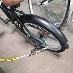 J9524 折りたたみ自転車 ARCHNESS ブラック 20インチ 6段変速 ☆店頭に