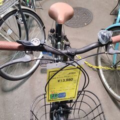 J9524 折りたたみ自転車 ARCHNESS ブラック 20インチ 6段変速 ☆店頭に