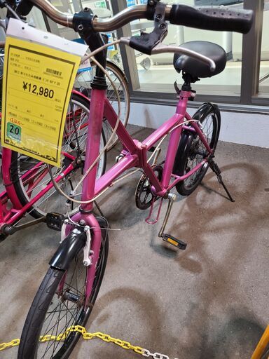 値下げ・手渡し】2021年製 自転車 18インチ ピンク 屋内保管