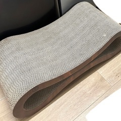 美品　by Amazon 猫壱 爪とぎ バリバリベッド 8 ダークブラウン　猫　キャット　爪研ぎの画像