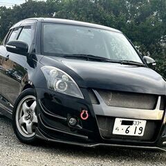 スイフト★ZC32S型1.6スポーツ★即乗りOK【社外エアロ・ロ...