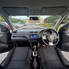 スイフト★ZC32S型1.6スポーツ★即乗りOK【社外エアロ・ローダウンサス】車検令和8年1月・実走7.5万キロ・パナソニックナビ・クルコン・ETC…相談の画像