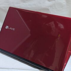 🐸NEC🌟Lavie🌟NS150EAR🌟美品赤🌟SSD🌟WIN11🌟Office2021の画像