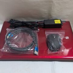 🐸NEC🌟Lavie🌟NS150EAR🌟美品赤🌟SSD🌟WIN11🌟Office2021の画像