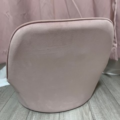 Francfranc風 ベロア ピンク 座椅子の画像