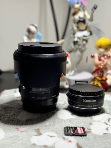 sigma 50art キャノン、マウントアダプター
