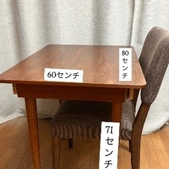 決まりました！NOCEテーブル(デスク)、椅子の画像
