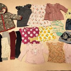 90size女の子まとめ売り①anyFAM、pupil house、メゾピアノ、ZARA他の画像