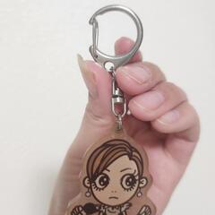 浜崎あゆみキーホルダーの画像