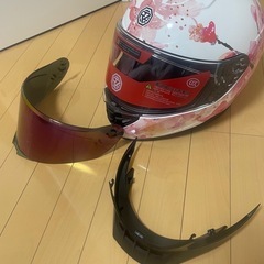 バイク用ヘルメットの画像