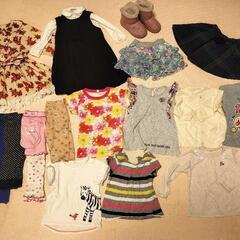 90女の子まとめ売り②mikihouse,無印良品,UNIQLO他の画像
