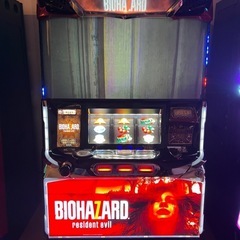 パチスロ　実機　バイオハザード　バジリスク　エリートサラリーマン　HEY!鏡の画像