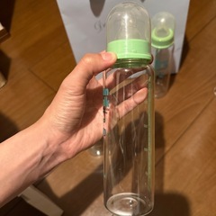 ビーンスターク　哺乳瓶　乳首　3セット　ほほえみらくらくキューブ付きの画像