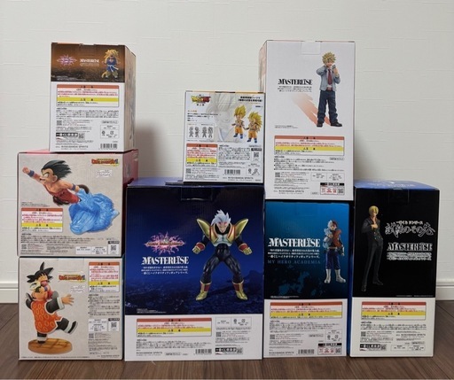一番くじフィギュアまとめ売りドラゴンボールワンピースヒロアカ
