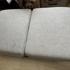 オットマン　2個セット　収納あり　　の画像