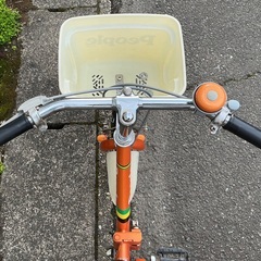 ＜美品車＞キッズ自転車 People(ピープル)  幼児・14インチ子供用自転車・補助輪付きの画像