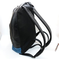 コーチ COACHレザー チャールズ リュック デイパック シボ革 F54135 青